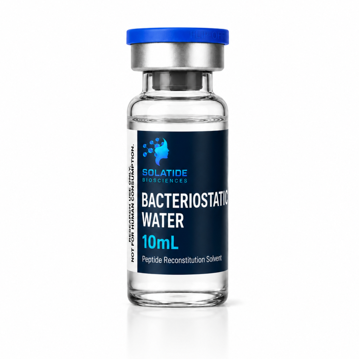 Bacteriostatic water 10mL vial – Solatide Biosciences research supply