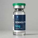 Semaglutide 5mg GLP-1 receptor agonist lyophilised peptide vial for laboratory research